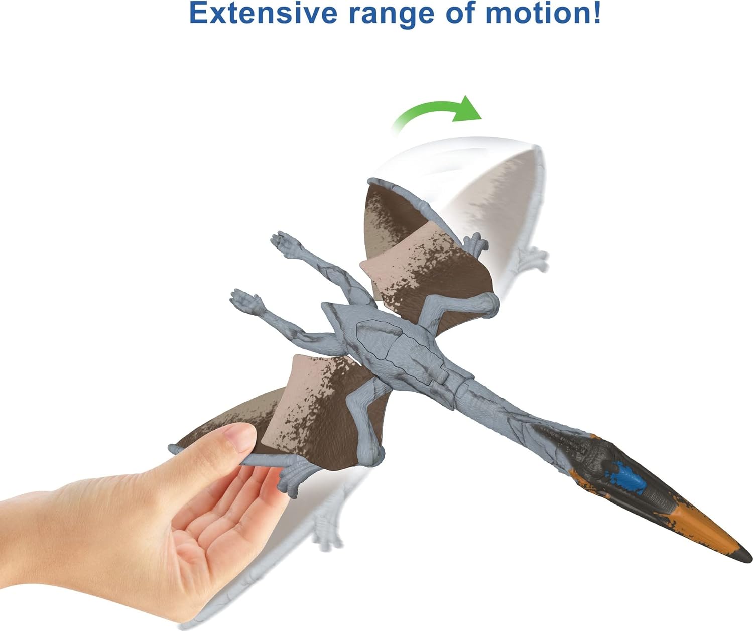 Mattel Jurassic World Dominion Massive Action Quetzalcoatlus Dinosaur Action Figure Toy with Attack Motion, Plus Downloadable App & AR Lowest Price